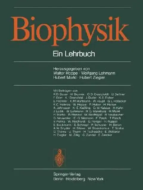 Cover of Biophysik