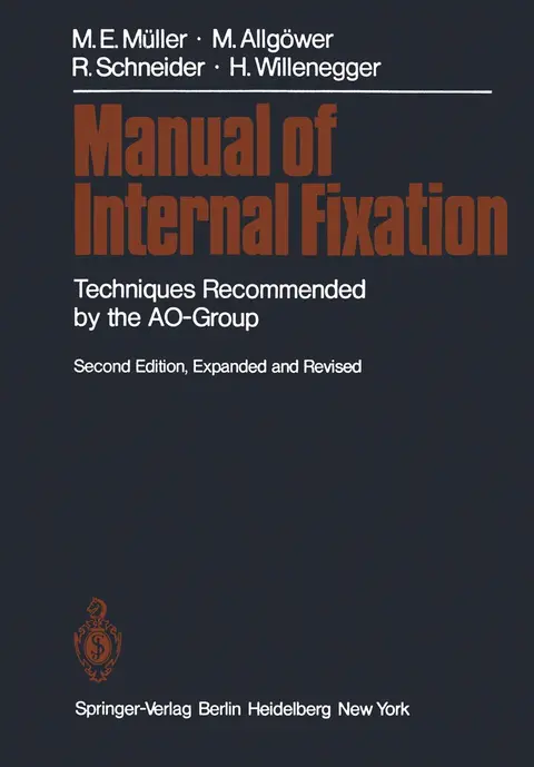 Cover of Manual of Internal Fixation