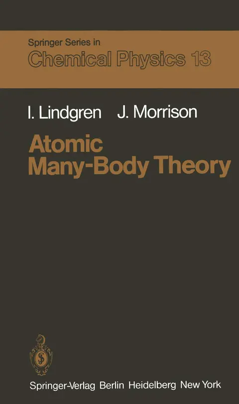 Cover of Atomic Many-Body Theory