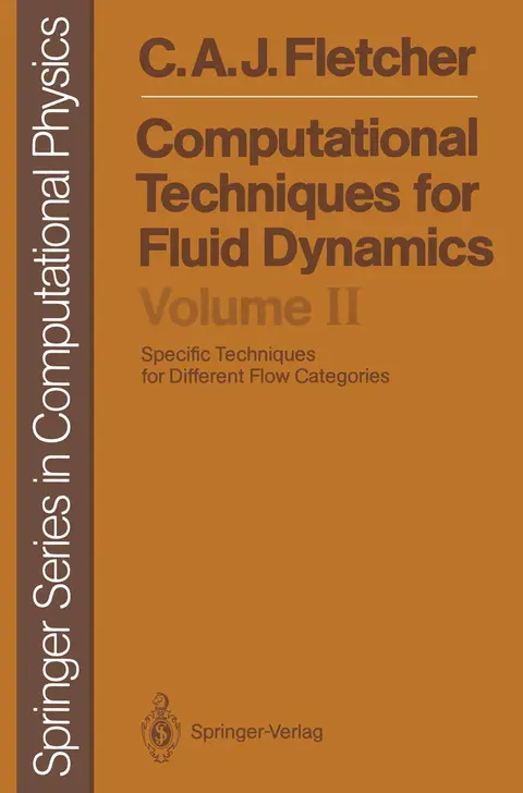 Cover of Computational Techniques for Fluid Dynamics