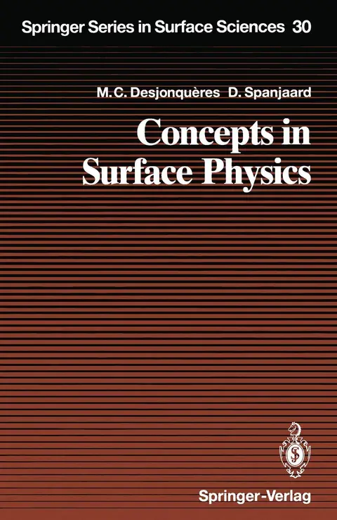 Cover of Concepts in Surface Physics