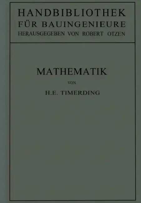 Cover of Mathematik