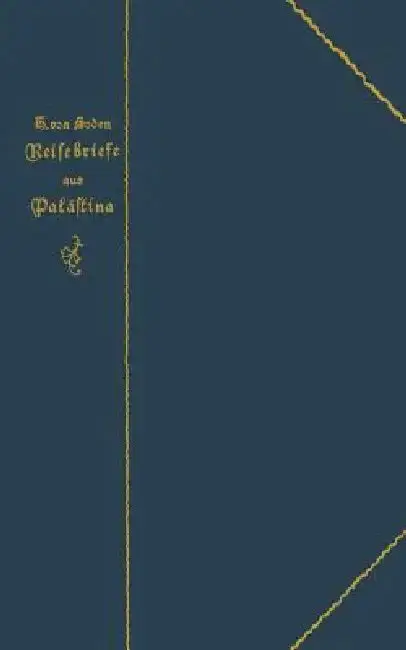 Cover of Reisebriefe Aus Palästina