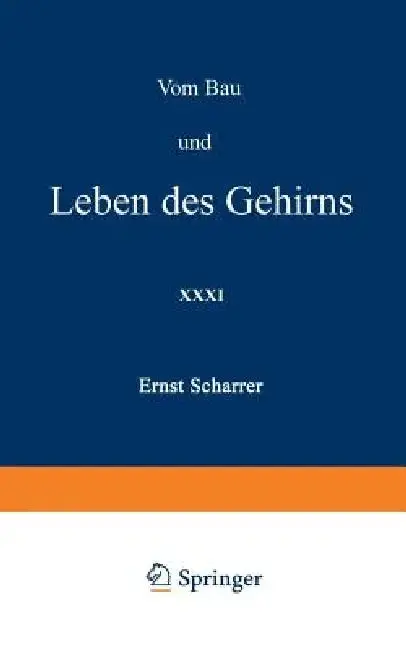 Cover of Vom Bau Und Leben Des Gehirns