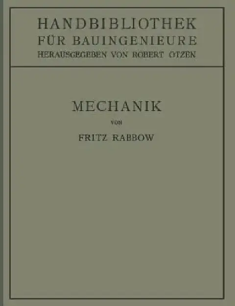 Cover of Mechanik
