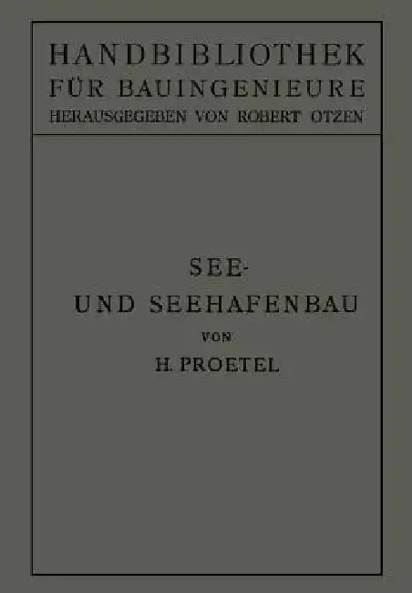Cover of See- Und Seehafenbau