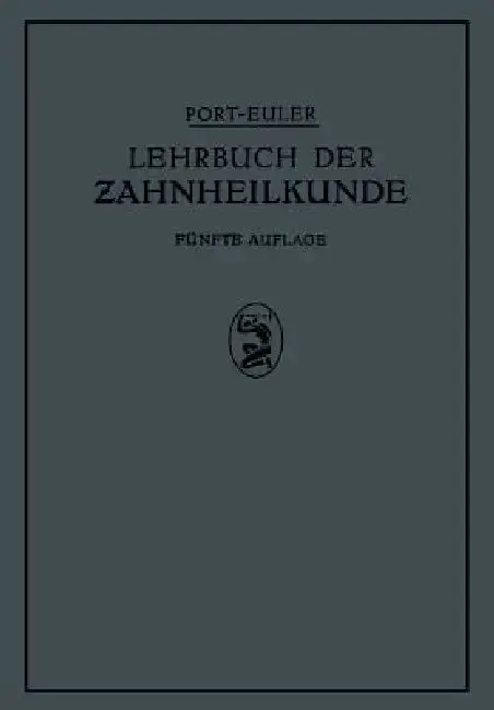 Cover of Lehrbuch Der Zahnheilkunde