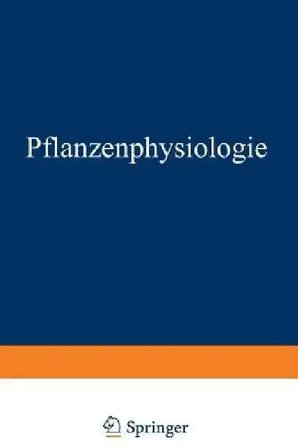 Cover of Pflanzenphysiologie