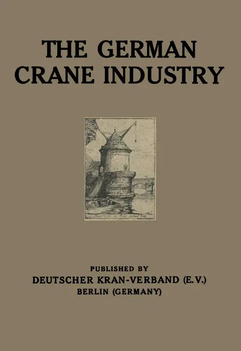 Cover of The German Crane Industry