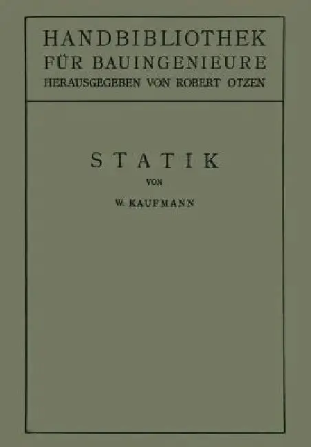 Cover of Statik