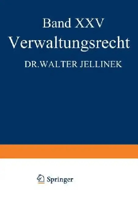 Cover of Verwaltungsrecht