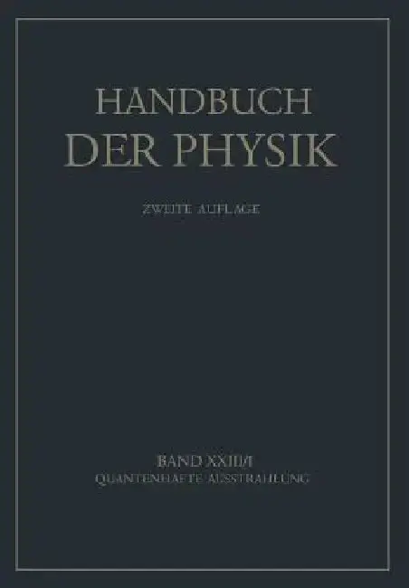 Cover of Quantenhafte Ausstrahlung
