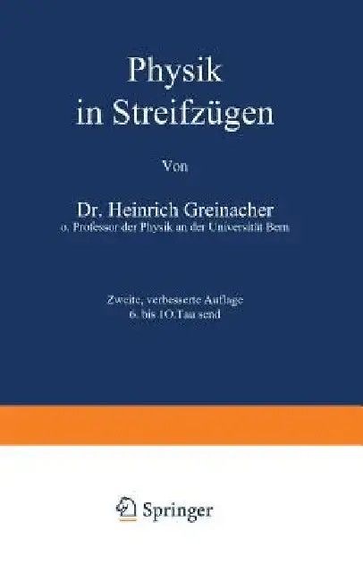 Cover of Physik in Streifzügen