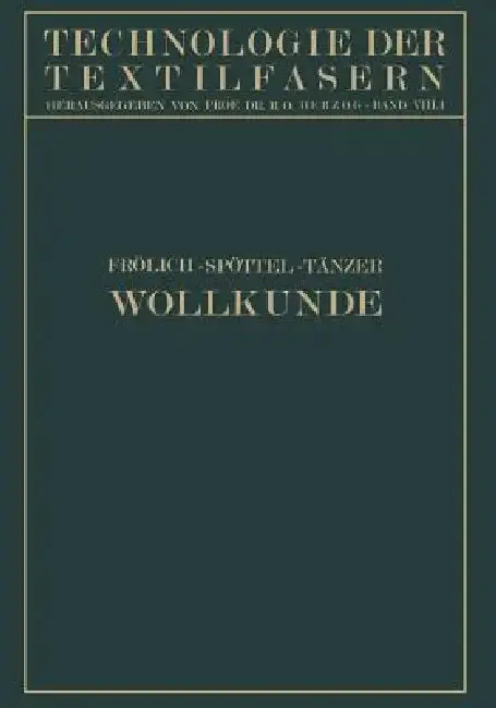 Cover of Wollkunde