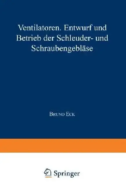 Cover of Ventilatoren