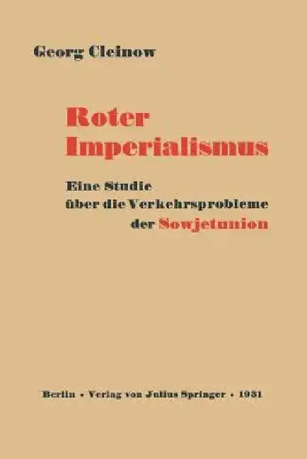 Cover of Roter Imperialismus