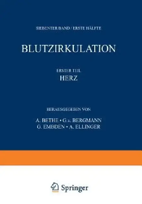 Cover of Handbuch Der Normalen Und Pathologischen Physiologie