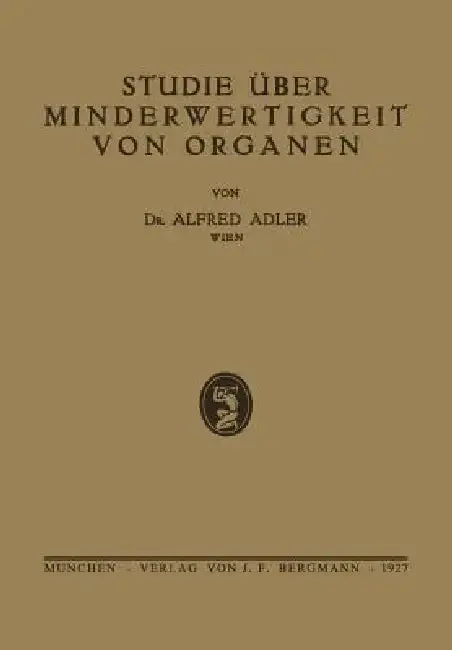 Cover of Studie Über Minderwertigkeit Von Organen