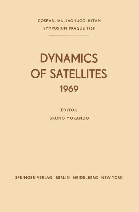 Cover of Dynamics of Satellites (1969)