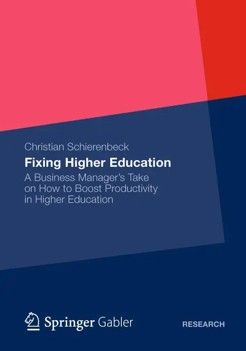 Cover of Fixing Higher Education