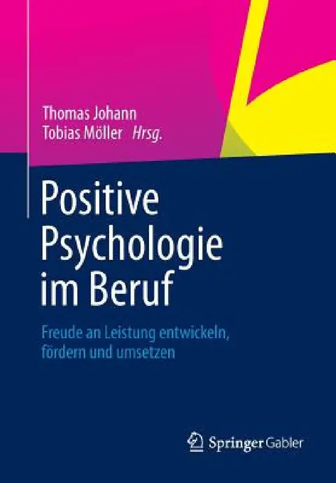 Cover of Positive Psychologie Im Beruf