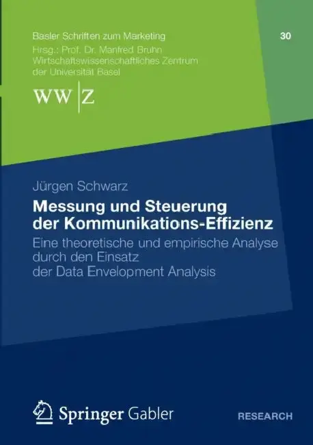 Cover of Messung Und Steuerung Der Kommunikations-Effizienz