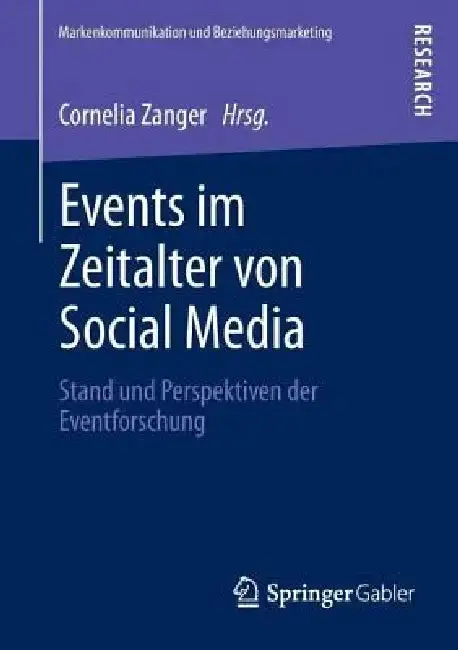 Cover of Events Im Zeitalter Von Social Media