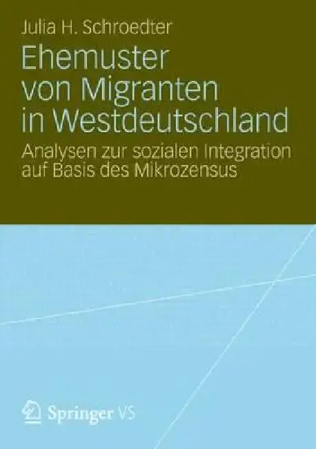 Cover of Ehemuster Von Migranten in Westdeutschland