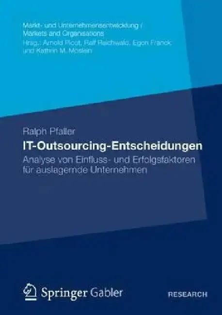 Cover of It-Outsourcing-Entscheidungen