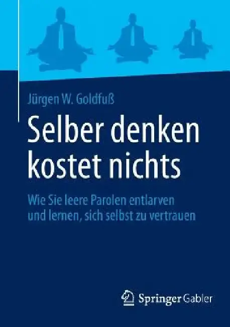 Cover of Selber Denken Kostet Nichts