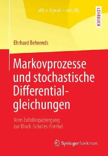 Cover of Markovprozesse Und Stochastische Differentialgleichungen