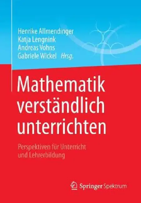 Cover of Mathematik Verständlich Unterrichten
