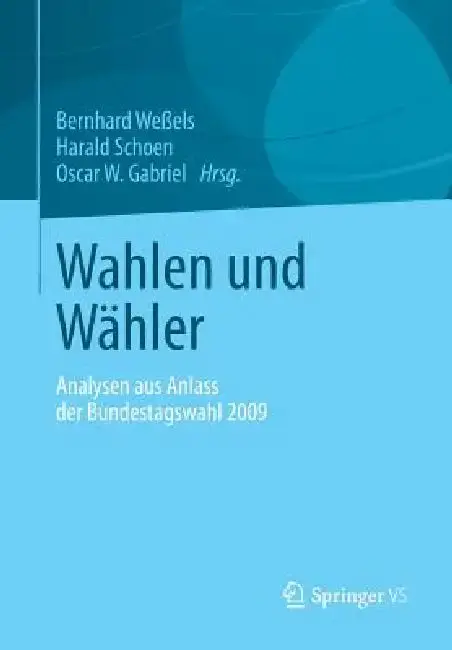 Cover of Wahlen Und Wähler