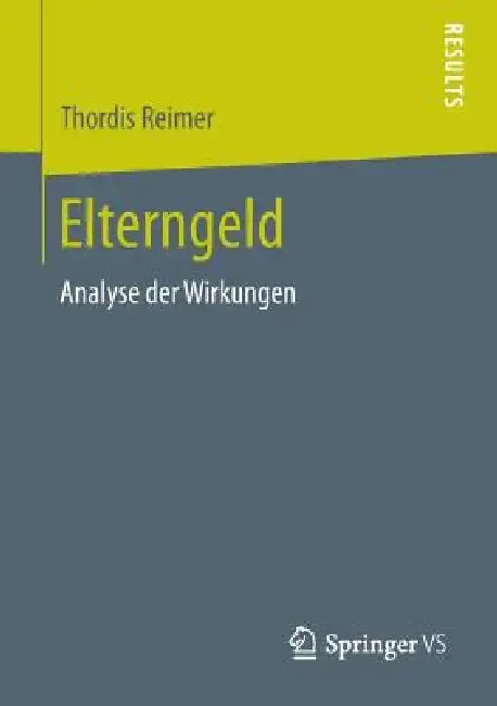Cover of Elterngeld