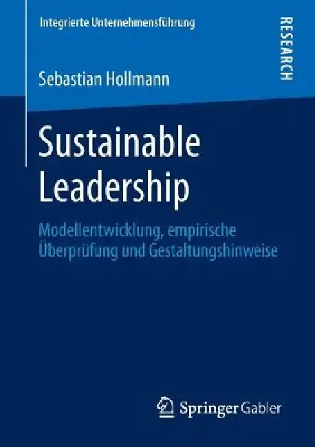 Cover of Sustainable Leadership
