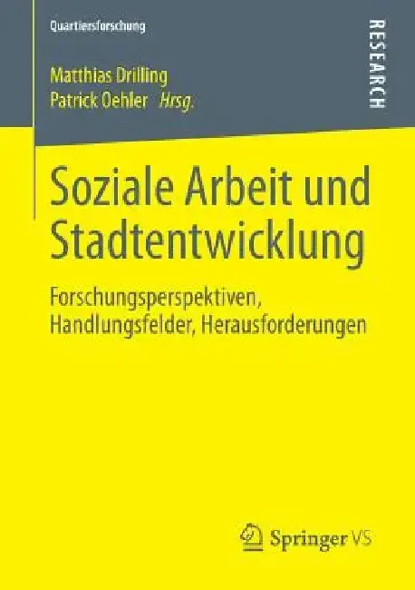 Cover of Soziale Arbeit Und Stadtentwicklung