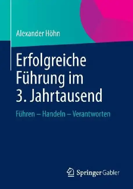 Cover of Erfolgreiche Führung Im 3. Jahrtausend