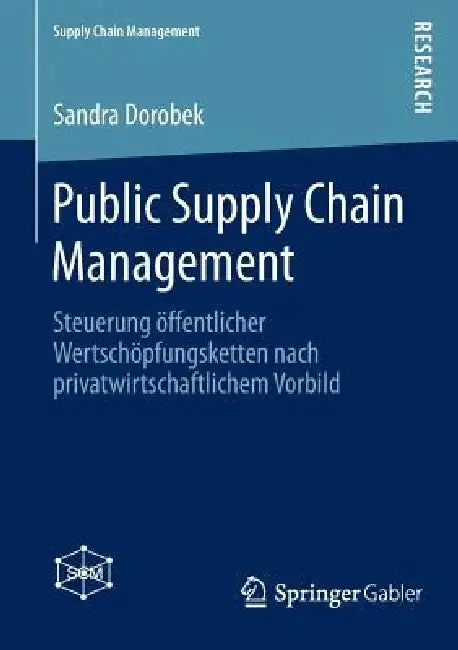 Cover of Public Supply Chain Management