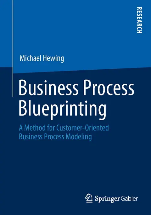 Cover of Business Process Blueprinting