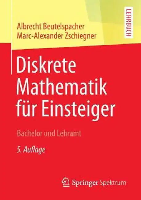 Cover of Diskrete Mathematik Für Einsteiger