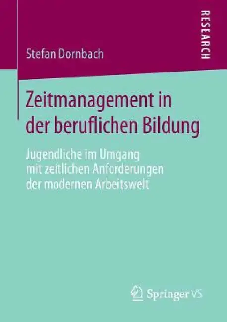 Cover of Zeitmanagement in Der Beruflichen Bildung