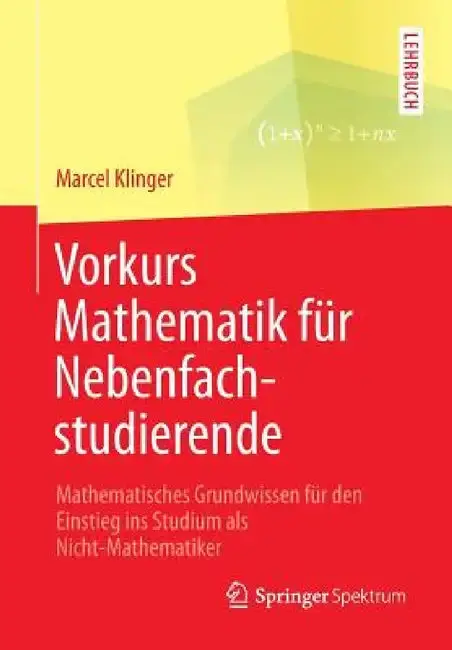 Cover of Vorkurs Mathematik Für Nebenfachstudierende
