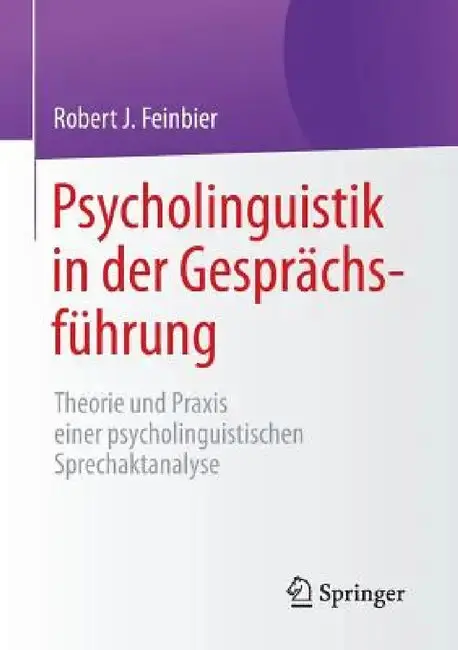Cover of Psycholinguistik in Der Gesprächsführung