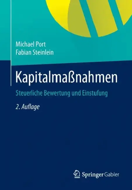 Cover of Kapitalmaßnahmen