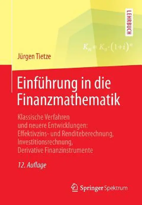 Cover of Einführung in Die Finanzmathematik