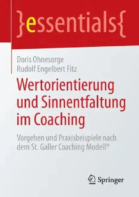 Cover of Wertorientierung Und Sinnentfaltung Im Coaching