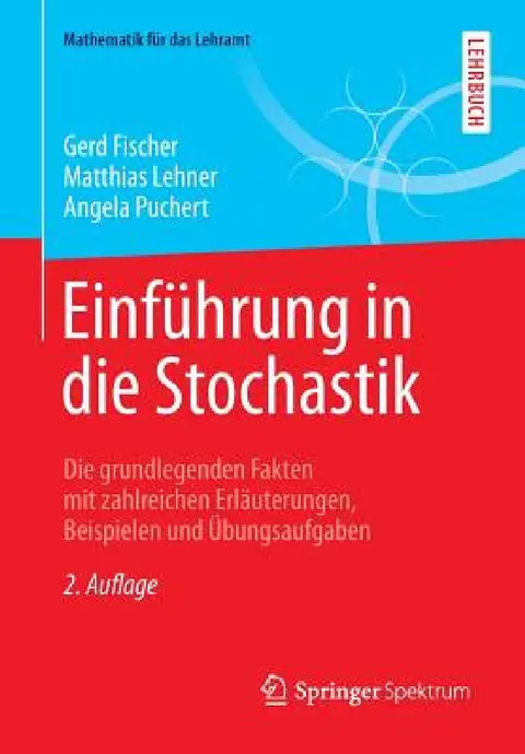 Cover of Einführung in Die Stochastik