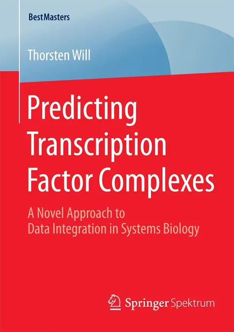 Cover of Predicting Transcription Factor Complexes
