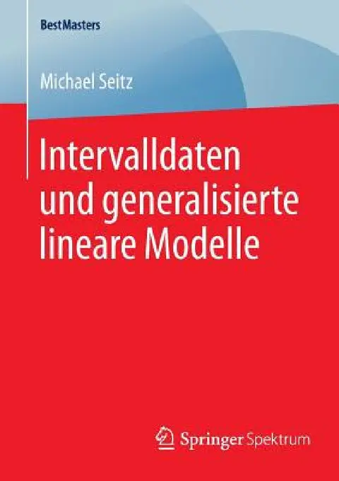 Cover of Intervalldaten Und Generalisierte Lineare Modelle