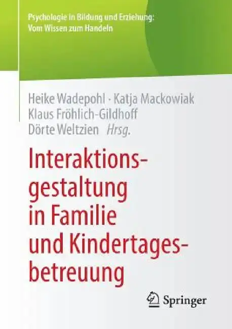 Cover of Interaktionsgestaltung in Familie Und Kindertagesbetreuung